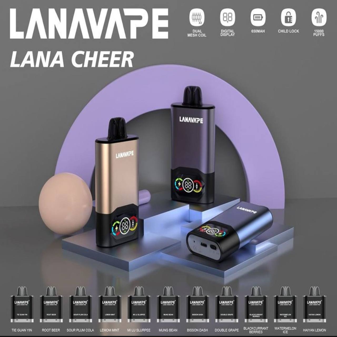 Lana Cheer Starter Kit 15000 Puffs