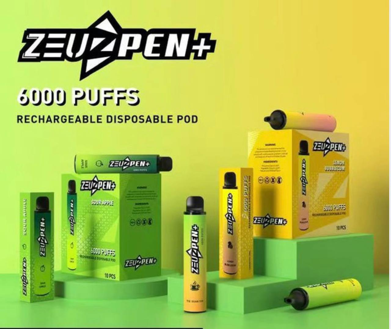 Zeuz Pen 6000 Puffs